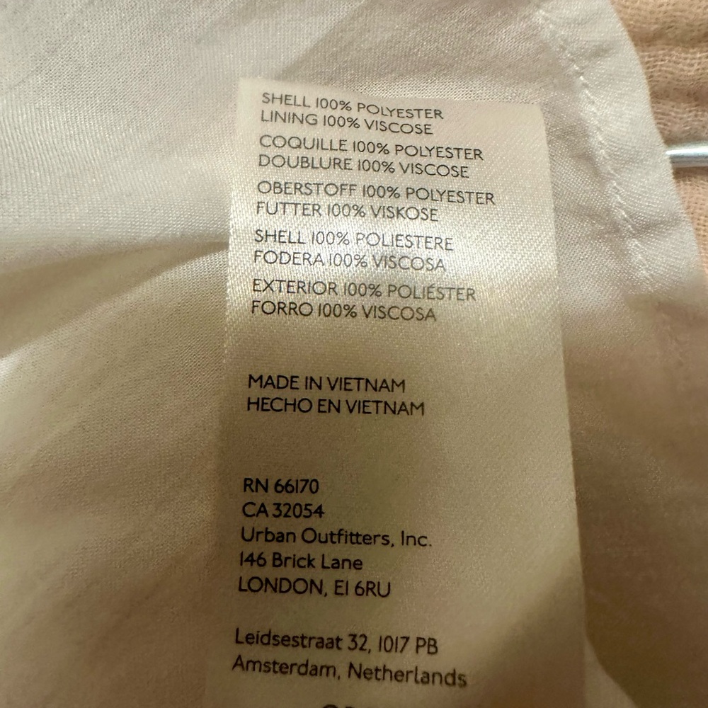 Anthropologie White Polka Dot Sheer Blouse - Picture 4 of 16